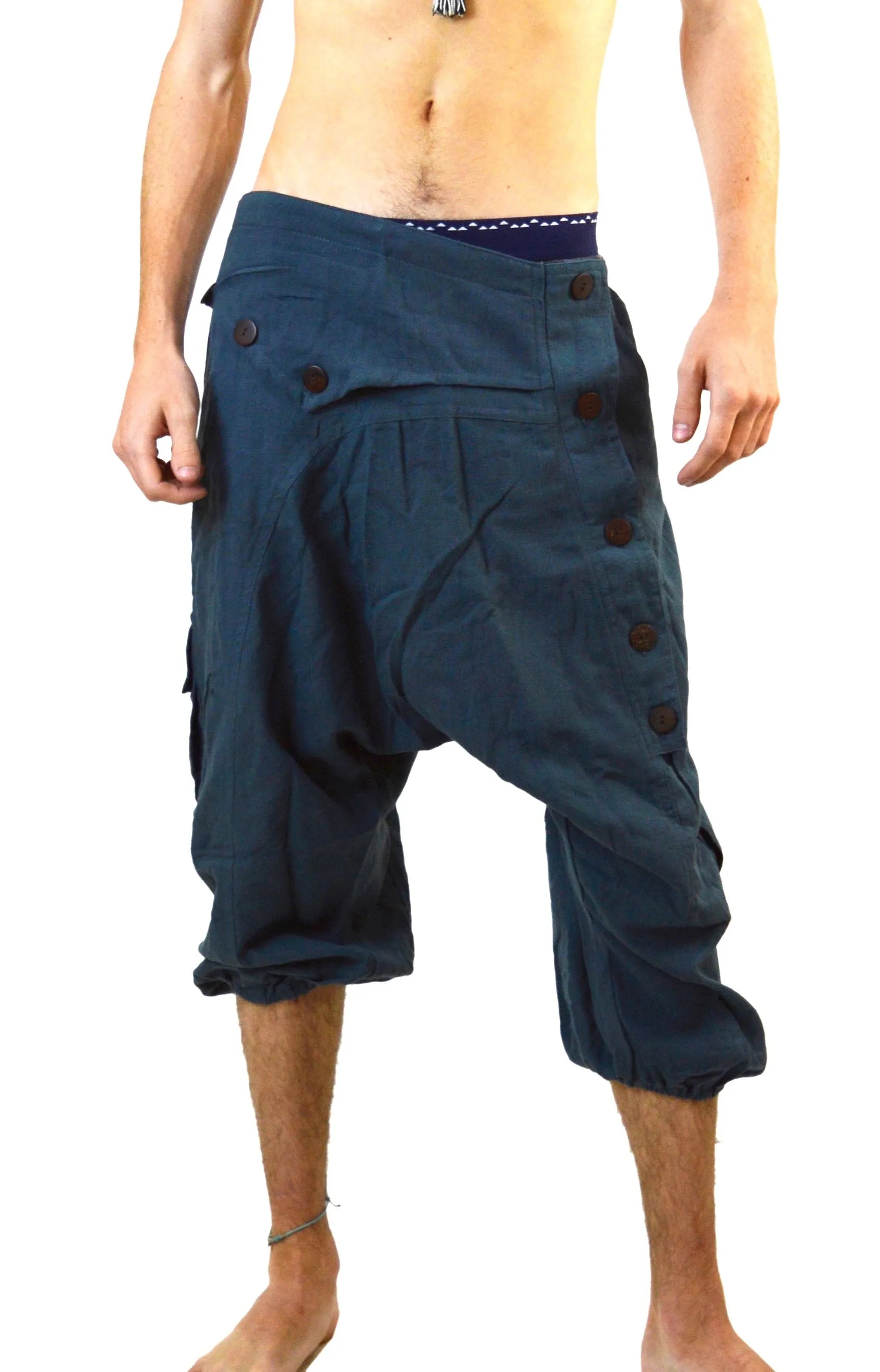 3/4 baggy low crotch Gypsy Pants