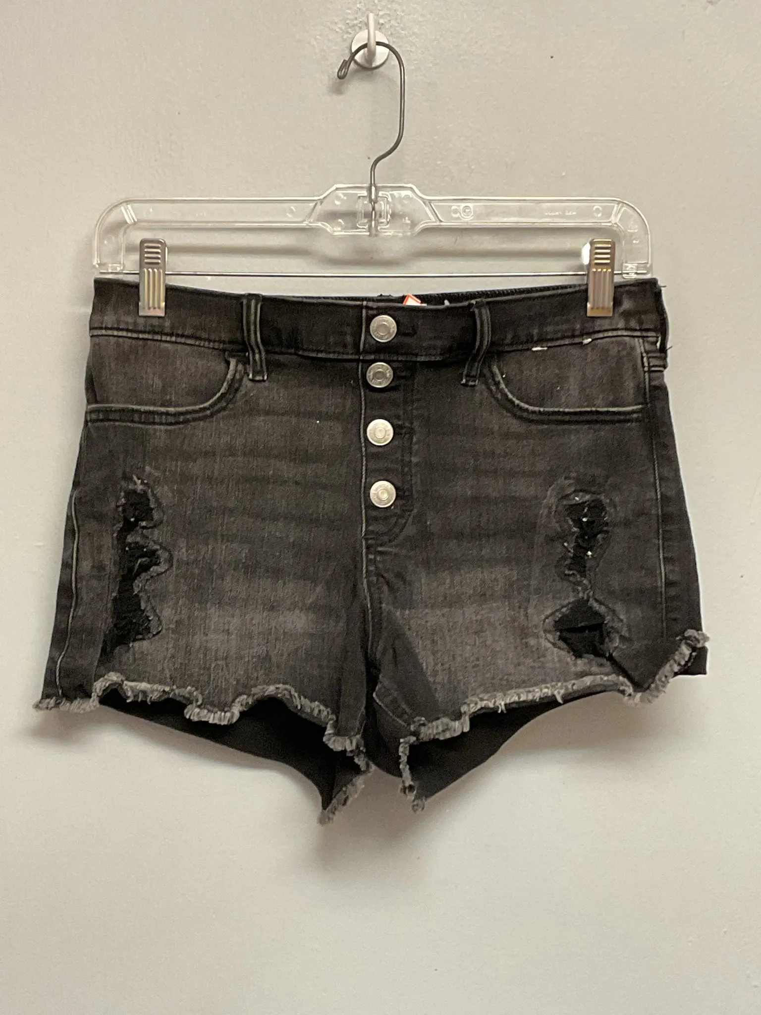 Abercrombie Size 16 Charcoal Denim Big Girls Shorts