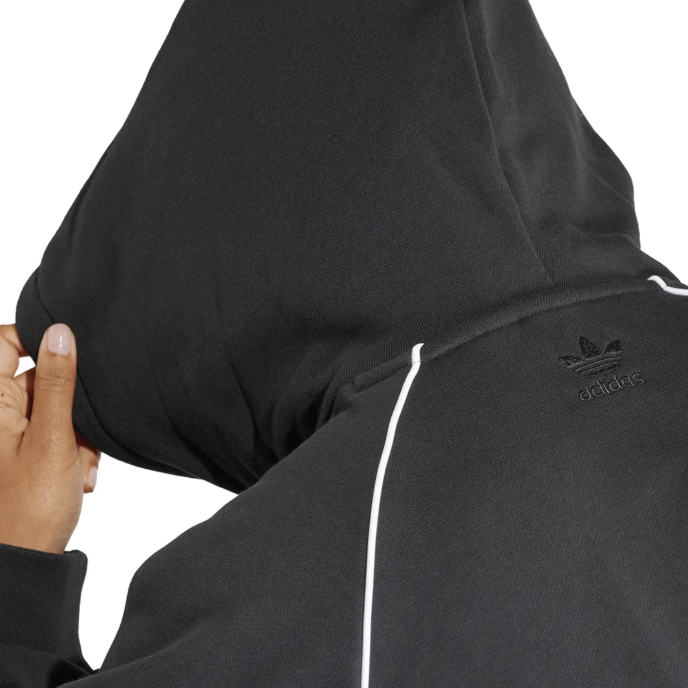 adidas Womens CS Cropped Hoodie - Black