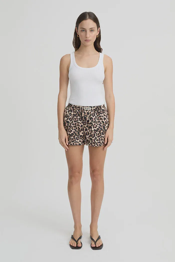 Blanca Rachel Short in Leopard