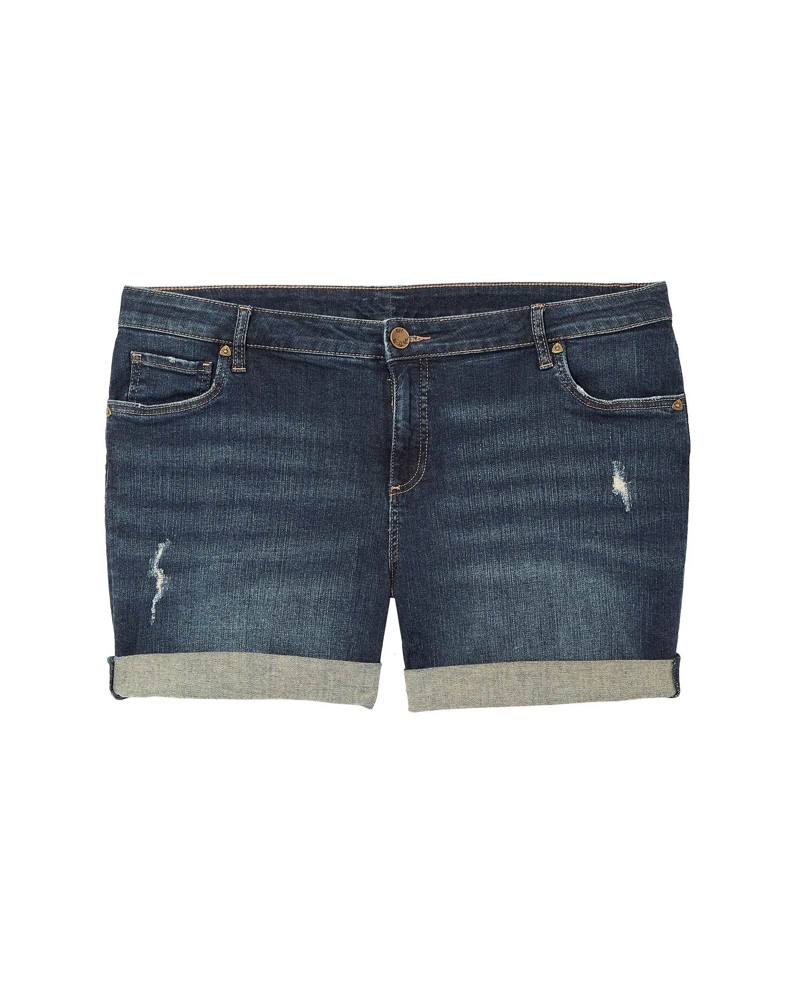 Clark Boyfriend Short | Dark Wash