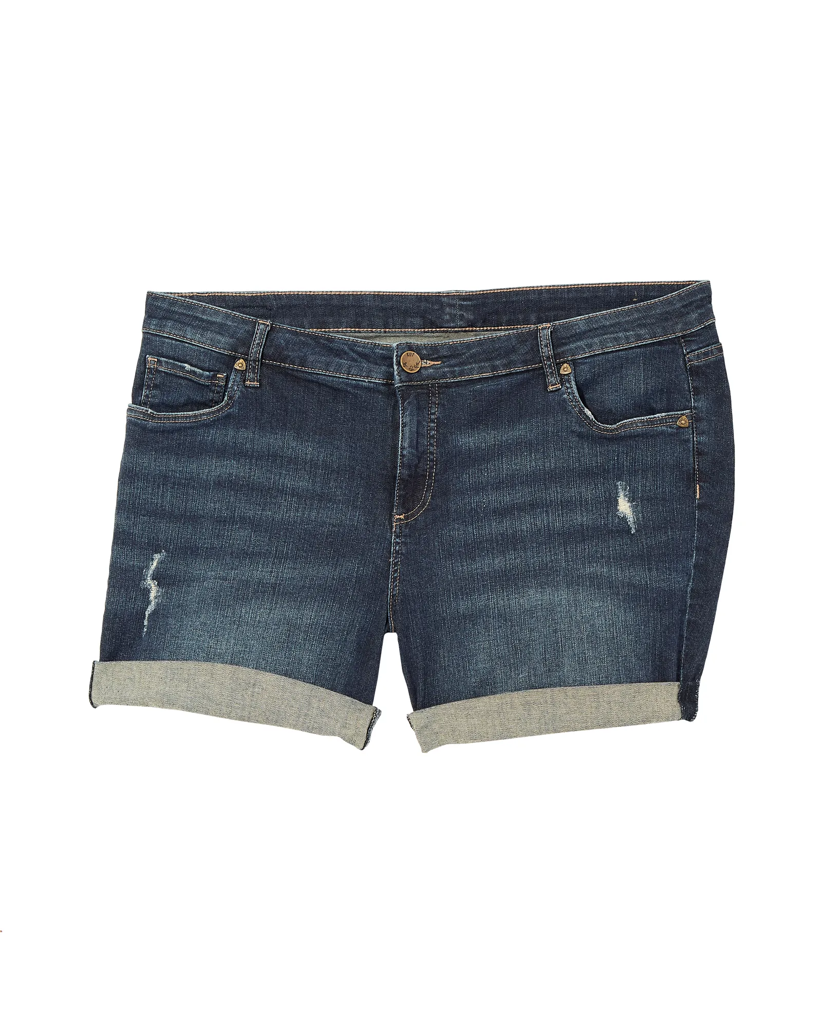 Clark Boyfriend Short | Dark Wash