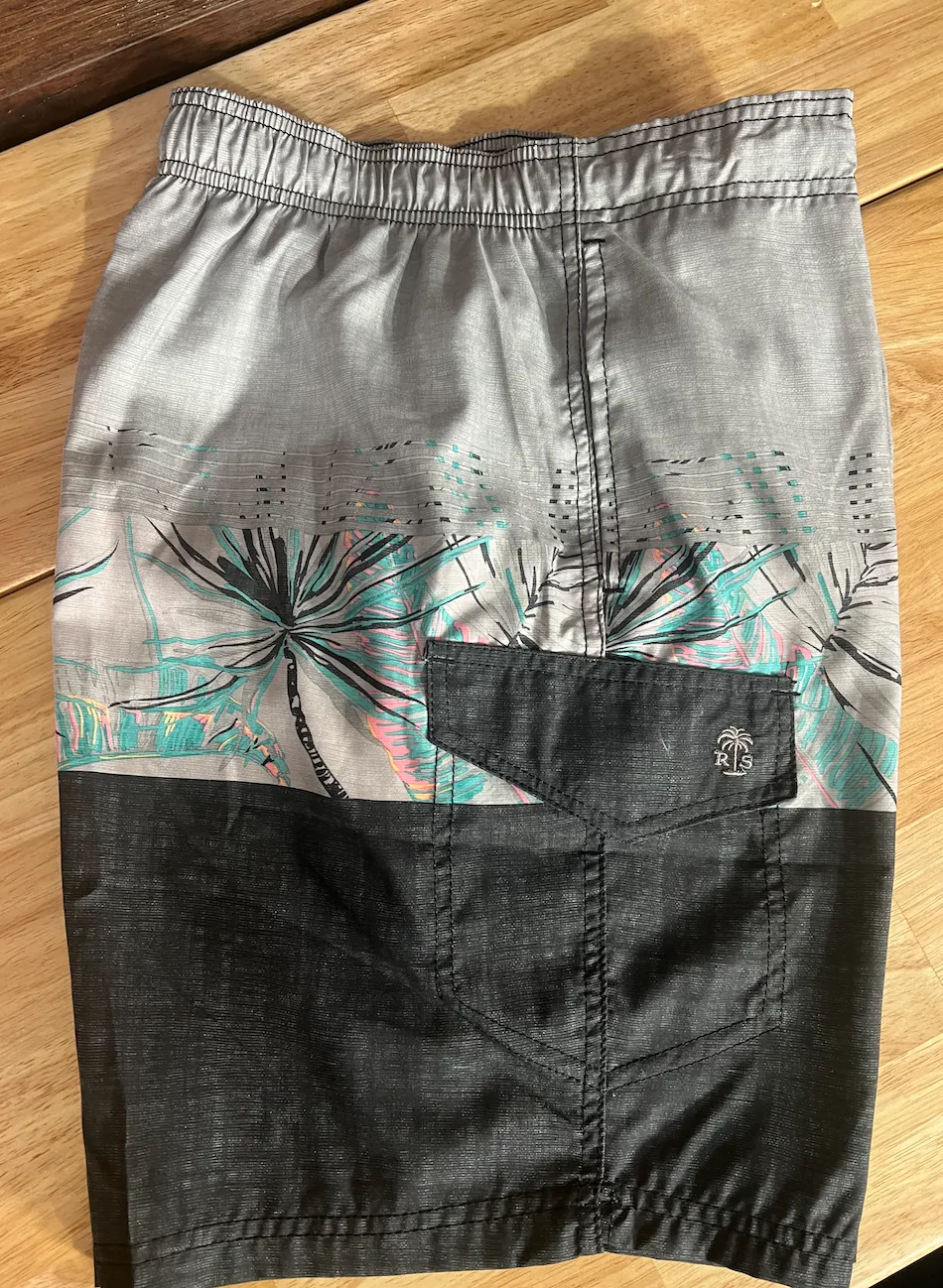 Distressed Leaf Boardshort