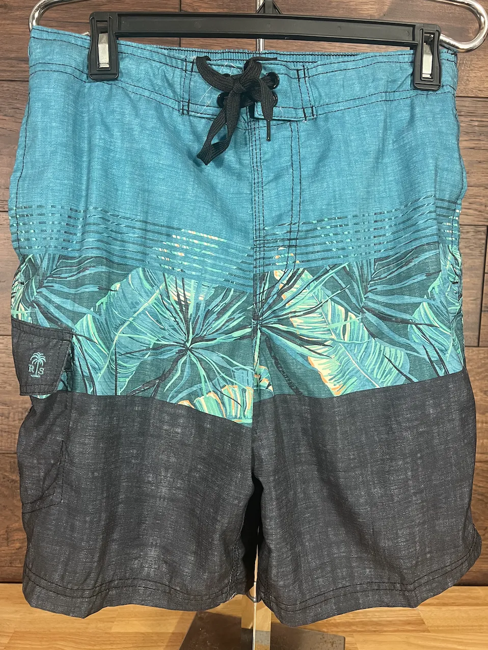 Distressed Leaf Boardshort