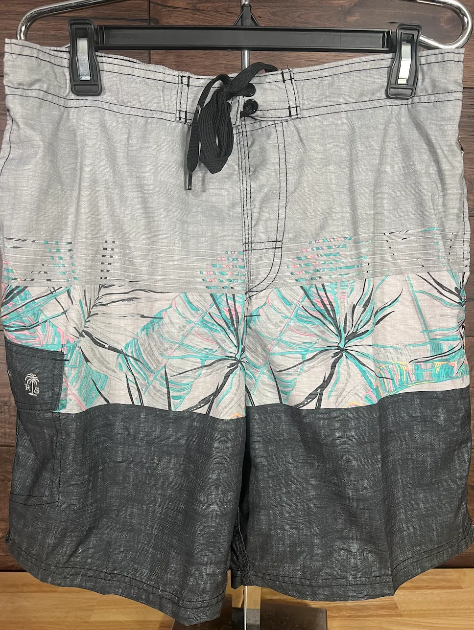 Distressed Leaf Boardshort