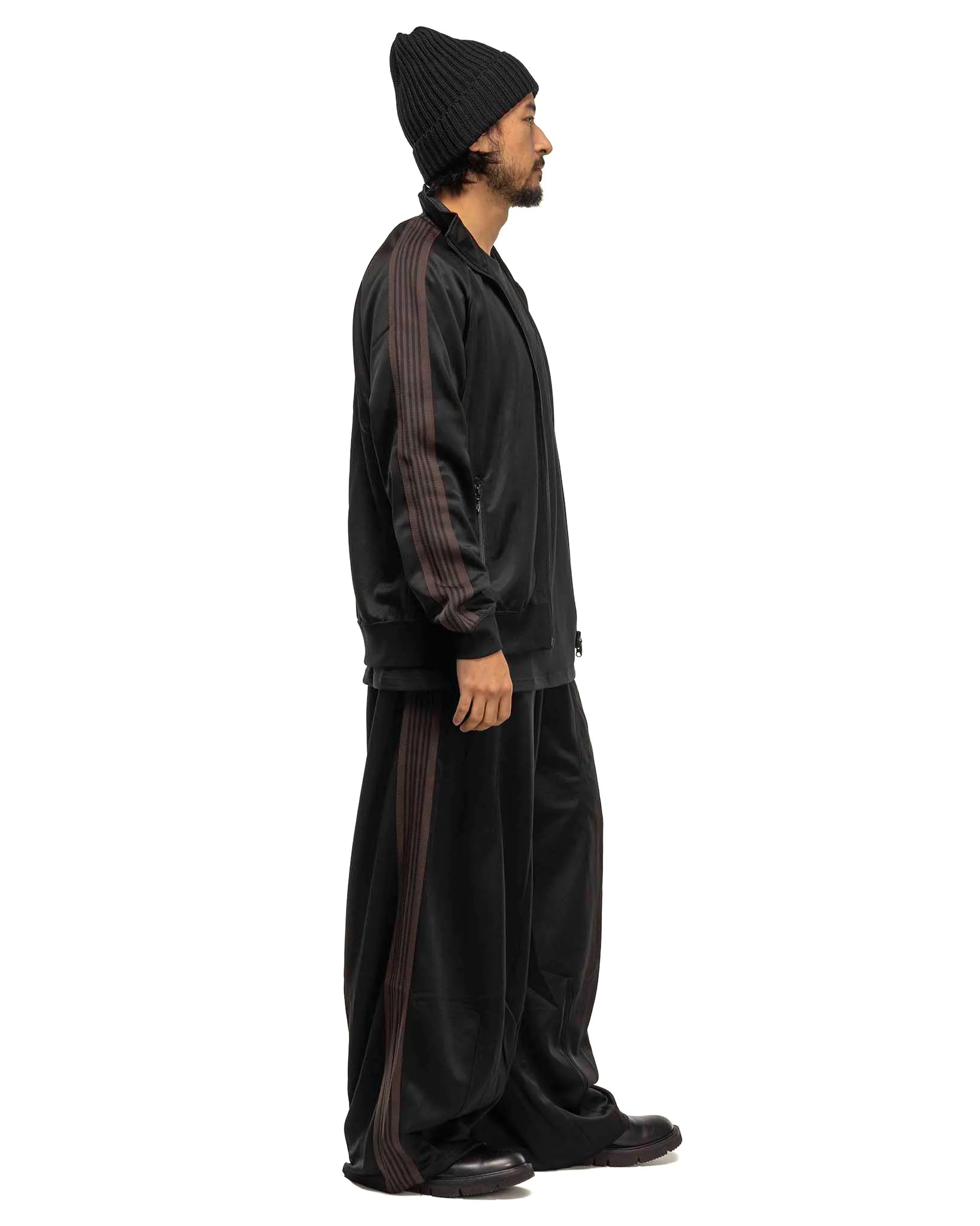 H.D. Track Pant - Poly Smooth Dark Black