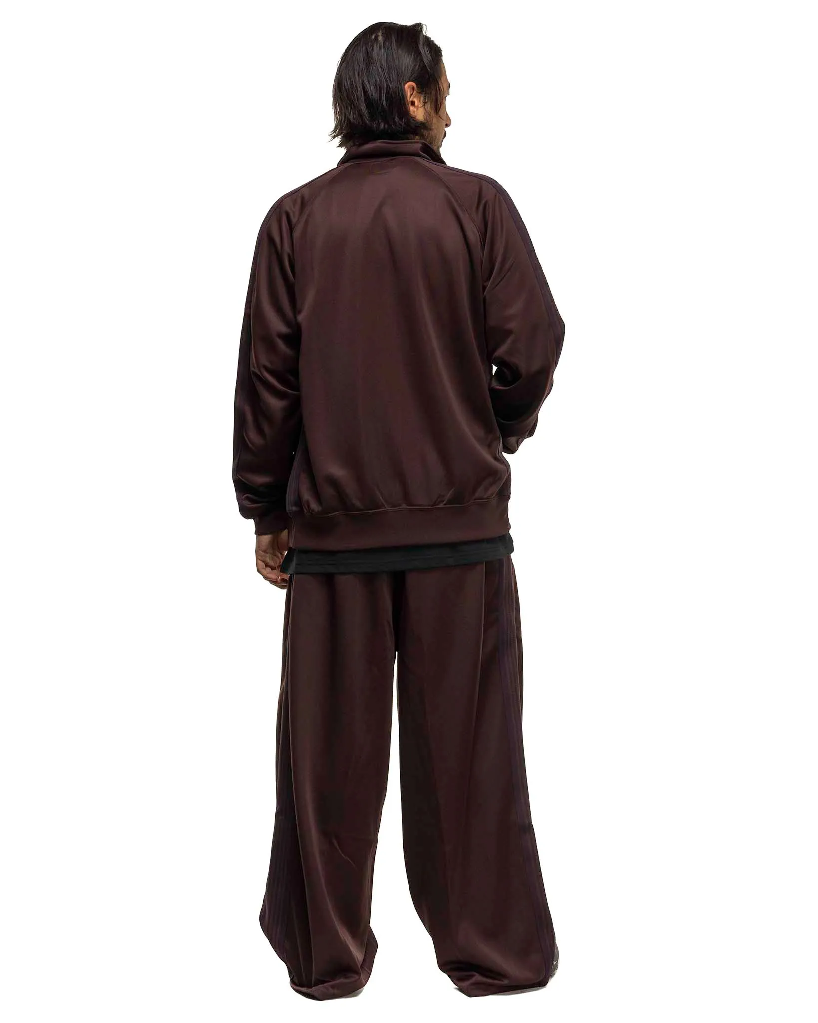 H.D. Track Pant - Poly Smooth Dark Brown
