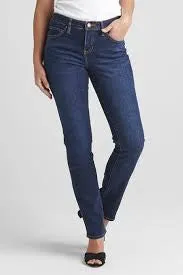 JAG Ruby Straight Mid Rise Jean Jean J2868EDK413-NIBR Night Breeze
