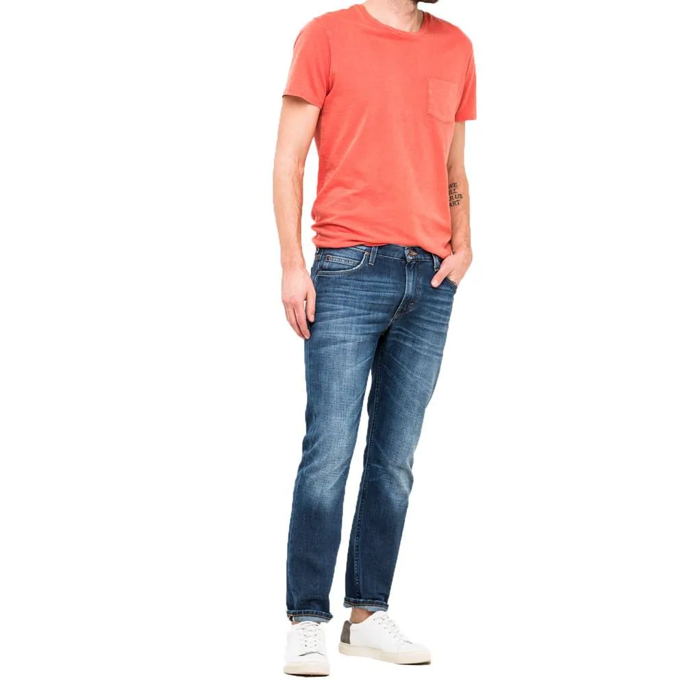 Lee Rider Slim Fit Denim Jeans - Favourite Blue