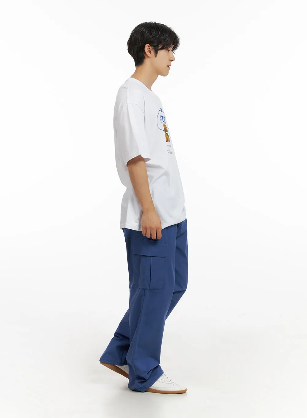 Men's Loose Fit Cargo Pants IG409