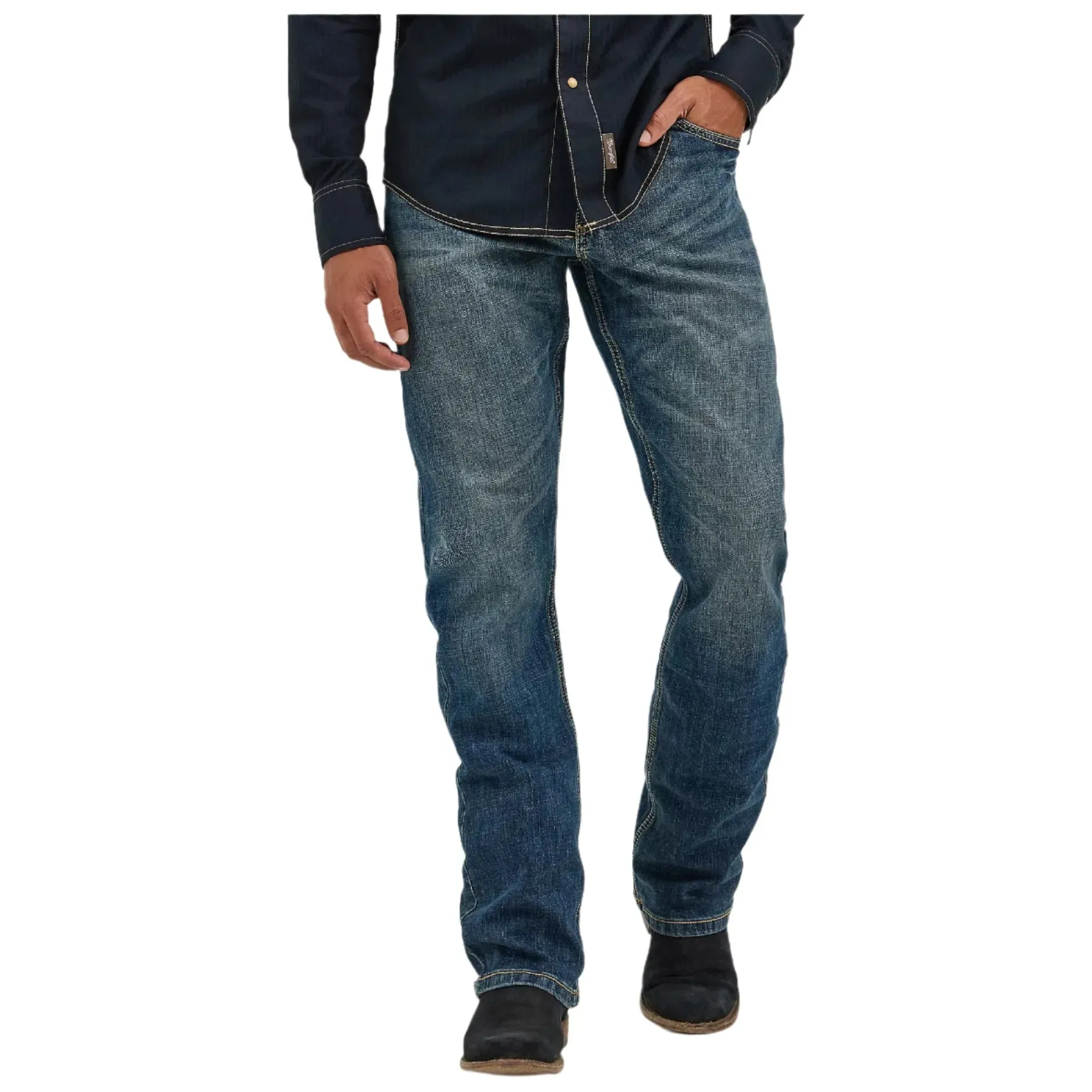 Men's Wrangler Retro® Slim Fit Bootcut Jean 10WLT77LY