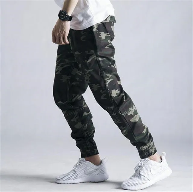 Military Camouflage Cargo Pants