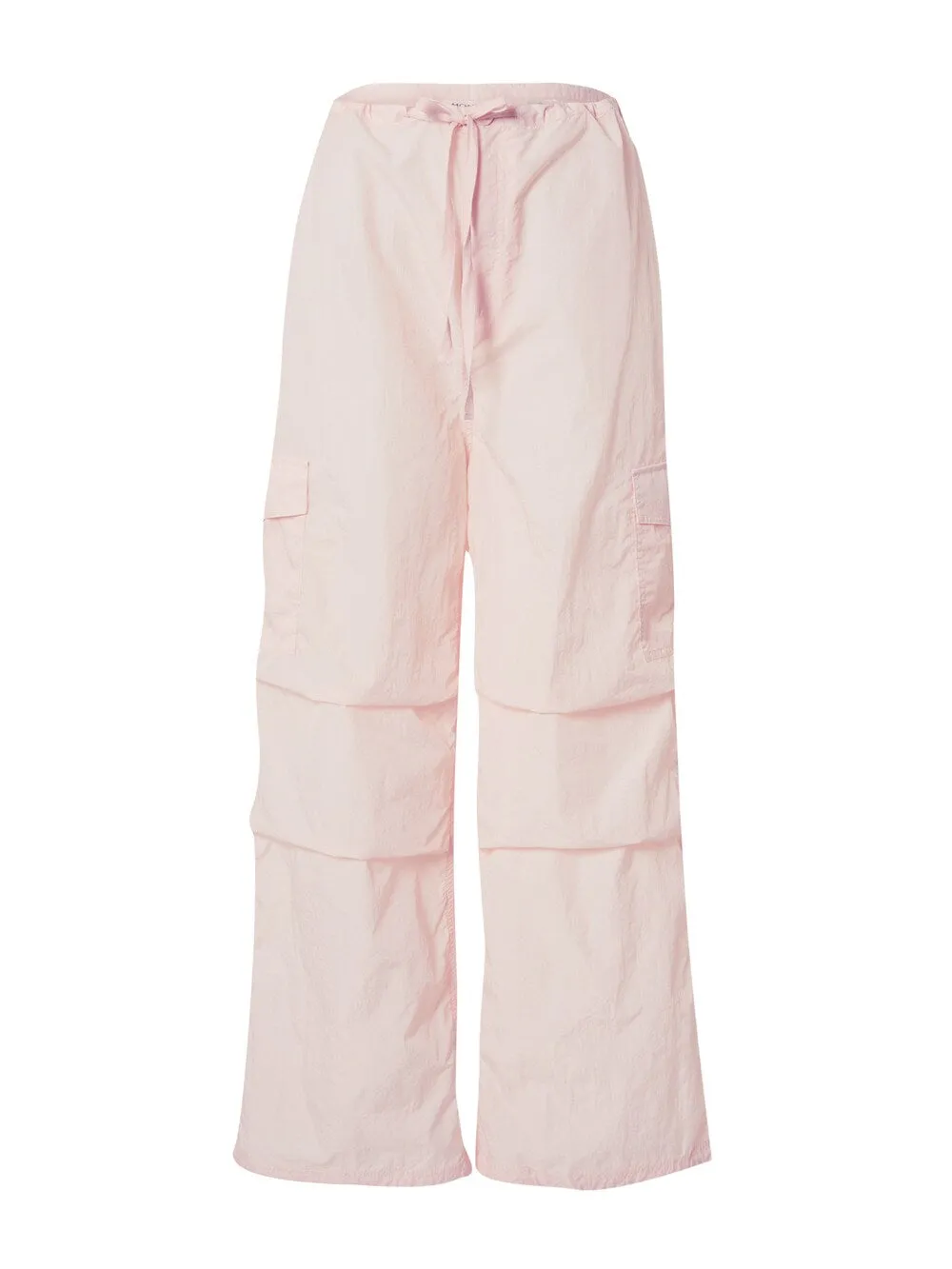 Monki Loose Fit Cargo Pants, Pink